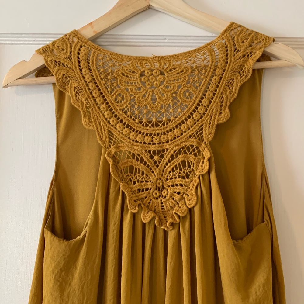 H&M Mustard Yellow Dress